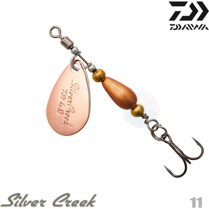 Блесна Daiwa Silver Creek Spinner (6г) Copper 07411559