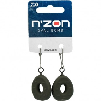 Груз DAIWA N´ZON Oval Bomb 20г 2шт