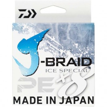 Шнур DAIWA J-Braid Ice Special x8E 0.06mm-50m Island Blue