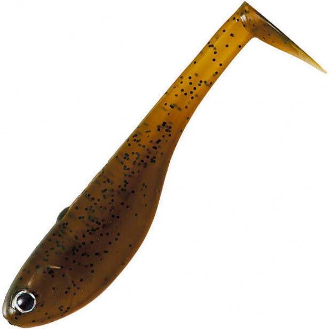 Силиконовая приманка DAIWA BANK HACKER SWIMMER GREEN PUMPKIN 07433643