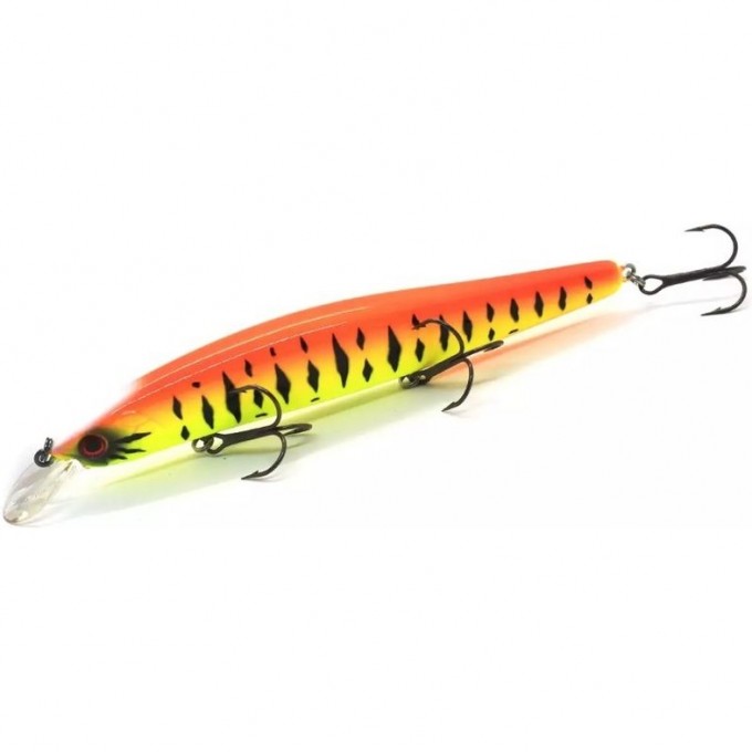 Воблер DAIWA Steez Minnow 125SP SR red tiger 09004205