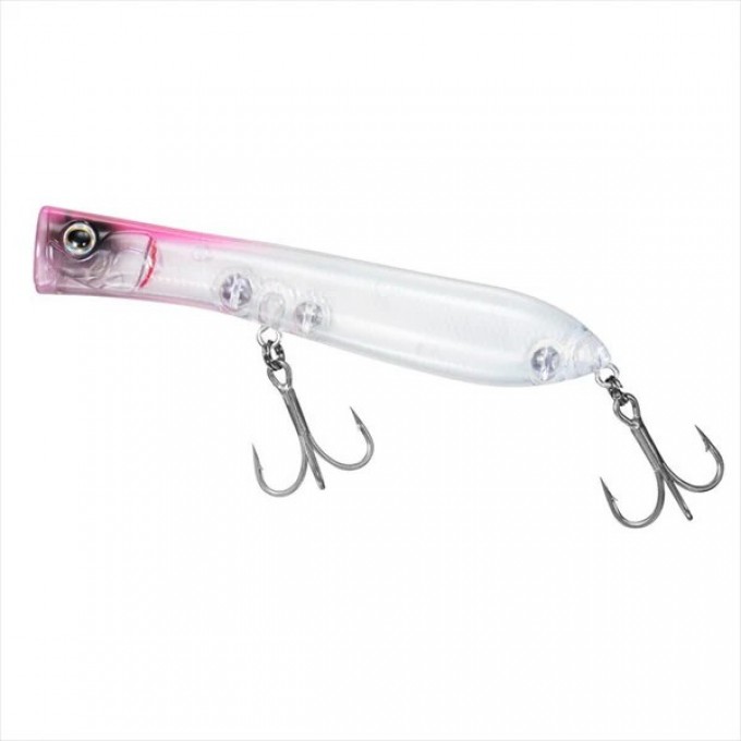 Воблер DIAWA SALTY POP 110F PINK HEAD CLEAR 07468029